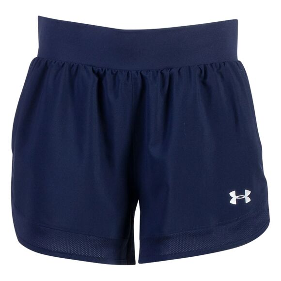 Under Armour Womens Locker Woven Short Navy Blue Running Shorts Sz XS NEW - Picture 1 of 3